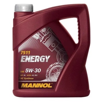 Olej 5W30 5 Litrów Syntetyczny Mannol 5L do silnika Turbo Diesel TD Benzyna