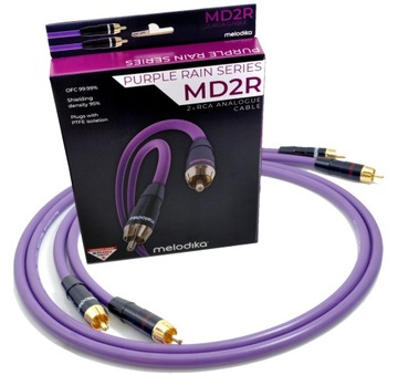 KABEL AUDIO 2RCA 2xRCA CINCH MELODIKA MD2R20 2,0m