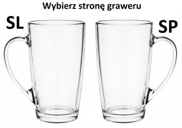 Набор из 2 чашек гравируйте твою надпись родителей родителей День папы