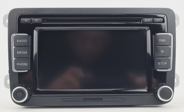 PASSAT B6 B7 GOLF V TOURAN RADIO DOTYKOWE DAB KOD