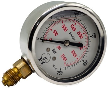Manometr hydrauliczny 315 Bar 63mm ciśnieniomierz