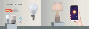 Smart Home Żarówka LED E14 WiFi TUYA 5,5W RGB 2szt
