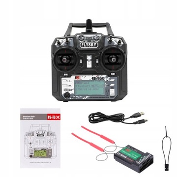 Flysky FS-i6X 2,4 ГГц 10-канальный пульт дистанционного управления AFHDS 2A