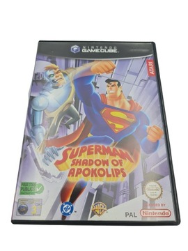 NINTENDO GAMECUBE SUPERMAN SHADOW OF APOKOLIPS