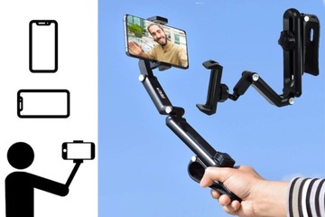 РУЧКА, ШТАТИВ, ДЕРЖАТЕЛЬ ДЛЯ ТЕЛЕФОНА, СМАРТФОНА, НА СТОЛ, РЕГУЛИРУЕМЫЙ ВЕРХНИЙ ШКАФ