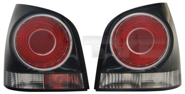 LAMPA TYŁ TYLNA VW CZARNA POLO 9N 05-09 HB PRAWA