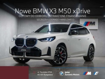 BMW 2025 BMW X3 M M50 xDrive 398 KM mHEV - Gotowy do Odbioru - Pakiet M Pro 3.0