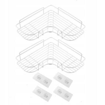 Полка для ванной комнаты без перфорации Полки для душа Шампунь