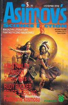 ASIMOV'S MAGAZYN LITERATURY FANTASTYCZNO NAUKOWEJ 5 / 1992