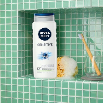 NIVEA MEN Гель для душа Sensitive 4x500 мл