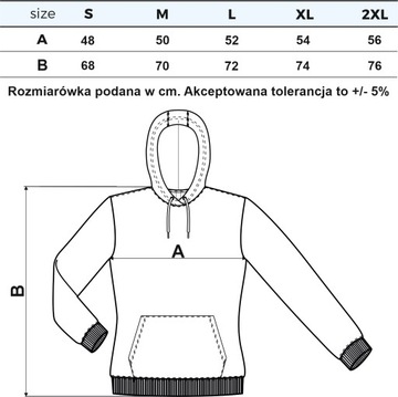 Bluza z kapturem damska M151 P PEUGEOT 206 306 czarna rozm L