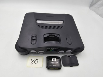 КОНСОЛЬ NINTENDO 64, ЕВРОПЕЙСКАЯ ВЕРСИЯ, ЧЕРНАЯ + ОРИГИНАЛЬНЫЕ АКСЕССУАРЫ