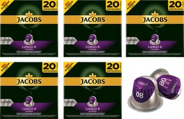 Kapsułki Jacobs Nespresso Lungo 8 Intenso 20 szt.