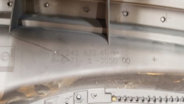 DESKA ROZDĚLOVAČE KONZOLA KOKPIT PEUGEOT 206 CC