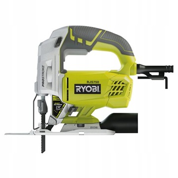 ЭЛЕКТРИЧЕСКИЙ ЛОБЗОЖ RYOBI RJS750-G. 500Вт светодиод +10 БРОНЗА