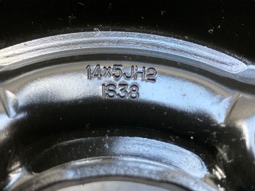 4× DISK OCELOVÝ OPEL OE KARL 5.0" X 14" 4X100 ET 38