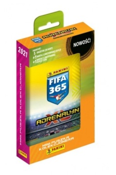 FIFA 365 KARTY PIŁKARSKIE PUSZKA ADRENALYN PIŁKA MBAPPE