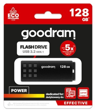 Портативная карта памяти GOODRAM UME3 128 ГБ USB 3.2