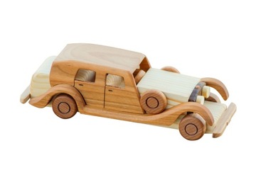 Model Rolls Royce drewniany samochód auto z drewna