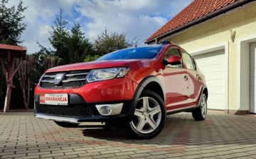 Dacia Sandero II Hatchback 5d TCe  90KM 2015 Dacia Sandero Stepway JAK NOWA Nawigacja Czujniki Parkowania Tempomat Komp, zdjęcie 24
