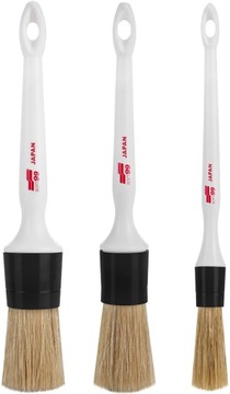 Soft99 Interior Zestaw 3 pędzelków detailingowych