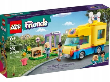 LEGO FRIENDS 41741 FURGONETKA RATUNKOWA DLA PSÓW