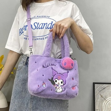 Sanrio Hello Kitty Pluszowa Torba Kawaii Kuromi Torebka