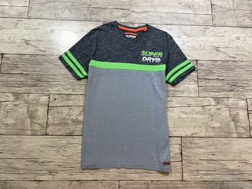 SUPERDRY Koszulka Męska T-SHIRT bawełna szara XL