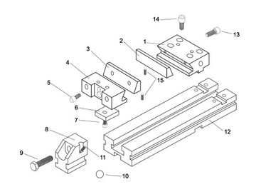 ТИСКИ УДЕРЖИВАЮЩИЕ 200 мм