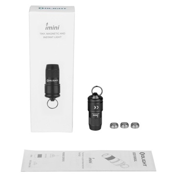Фонарик Olight iMini Black - 10 люмен + БЕСПЛАТНО