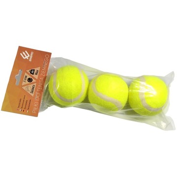 ENERO ТЕННИСНЫЕ мячи желтые, набор из 3 шт.