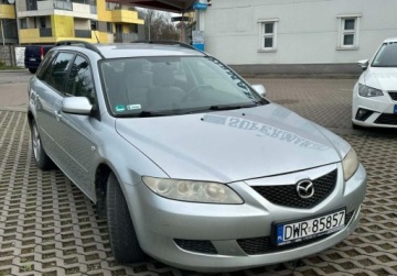 Mazda 6 I Kombi 2.0 MZR 141KM 2003 Mazda 6 2.0 benzyna 2003 2.0 Benzyna 141KM, zdjęcie 4