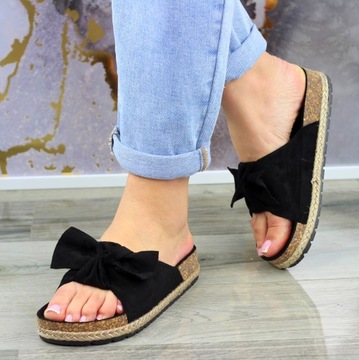 ТАПОЧКИ ИЗ ОДНОЙ ЗАМШИ С ПРОФИЛЬНЫМ ЧАСТЬЕМ, ЧЕРНЫЕ0