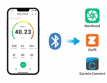 ВЕЛОСИПЕДНЫЙ СПИДОМЕТР ДЛЯ ВЕЛОСИПЕДНОЙ СТУПИЦЫ, ИЗМЕРИТЕЛЬНЫЙ ДАТЧИК BLUETOOTH