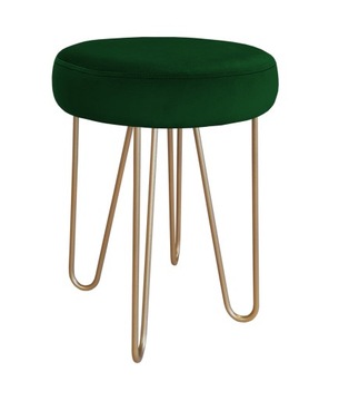 Taboret Venus HAIRPIN noga złota MG25