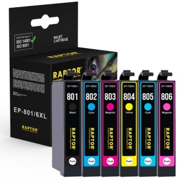Чернила 6x для EPSON RX560 RX585 RX595 RX685 COMBINED