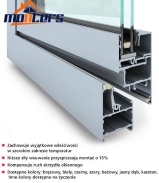 QLON QL3053 бежевый уплотнитель для деревянных окон