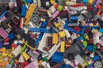 Оригинальные кубики LEGO 1 кг Смешанная смесь 1 кг