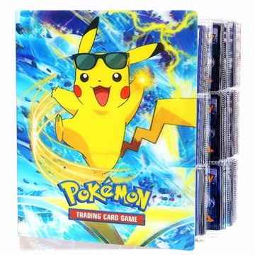 Duży Album Pokemon 3D XXL na 432 karty (+100 kart)