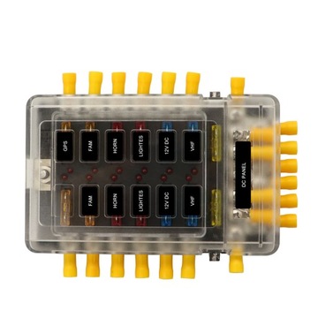 Блок предохранителей Автомобильный предупреждающий индикатор