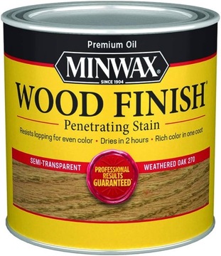 MINWAX Bejca do Drewna - Profesjonalna Jakość z USA 946 ml POPIELATY DĄB