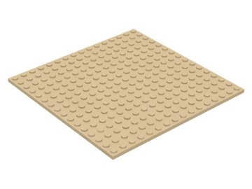 LEGO 91405 PŁYTKA 16x16 PIASKOWA NOWA (35g)