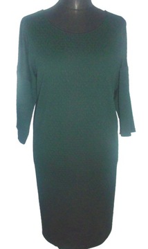ELEGANCKA SUKIENKA BUTELKOWA ZIELEN r. 56