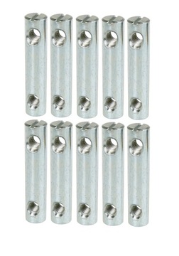 1 роликовая гайка с 2 отверстиями M6 x 10 x 60 мм