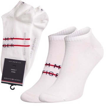 TOMMY HILFIGER SKARPETY SKARPETKI STOPKI 2P 39-42