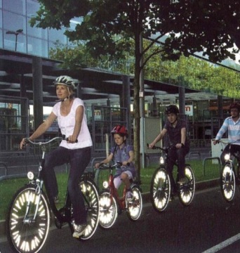 Светоотражающие спицевые трубки M-Wave 3M