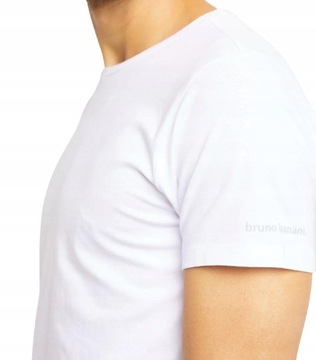 Biała Koszulka 2 szt Bruno Banani T-shirt XL Biała