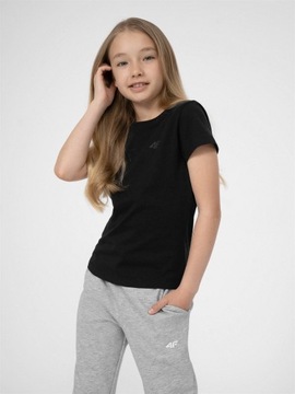 KOSZULKA DZIEWCZĘCA 4F T-SHIRT BAWEŁNA 152