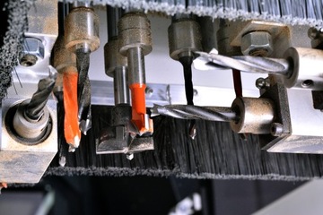 Сверлильный центр с ЧПУ, дрель AHC 4013 + электрошпиндель + магазин