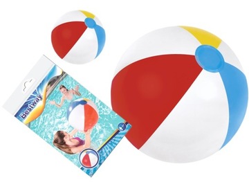 Duża pompowana piłka plażowa 51 cm Bestway 31021